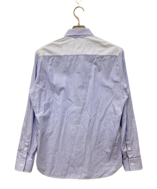 Maison Margiela（メゾンマルジェラ）Maison Margiela (メゾンマルジェラ) REWORK GARMENT SHIRTS ブルー サイズ:40の古着・服飾アイテム