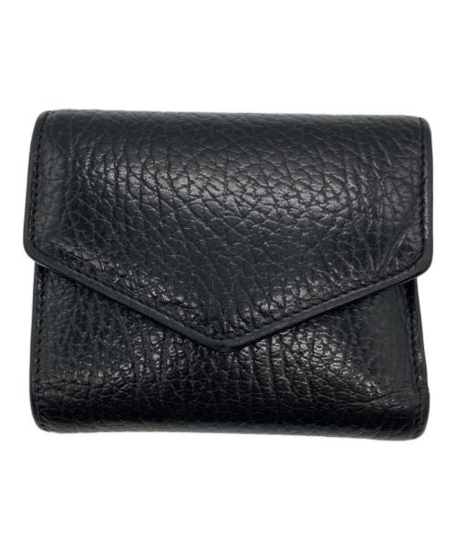 Maison Margiela（メゾンマルジェラ）Maison Margiela (メゾンマルジェラ) 3つ折り財布 ブラックの古着・服飾アイテム