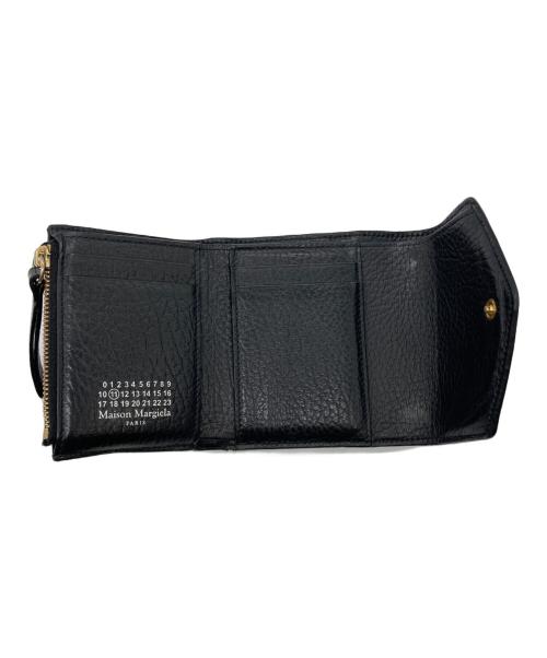 Maison Margiela（メゾンマルジェラ）Maison Margiela (メゾンマルジェラ) 3つ折り財布 ブラックの古着・服飾アイテム