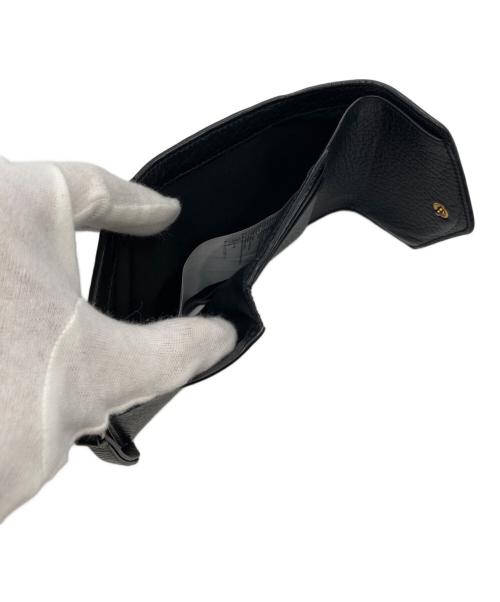 Maison Margiela（メゾンマルジェラ）Maison Margiela (メゾンマルジェラ) 3つ折り財布 ブラックの古着・服飾アイテム