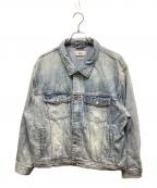 KITHキス）の古着「Centre Denim Jacket センターデニムジャケット」｜インディゴ