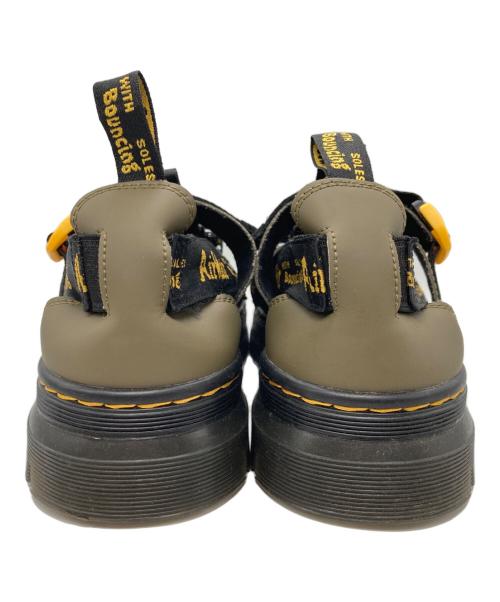 Dr.Martens（ドクターマーチン）Dr.Martens (ドクターマーチン) PEARSON Ⅱ/パーソン2サンダル ブラック×カーキ サイズ:UK7の古着・服飾アイテム