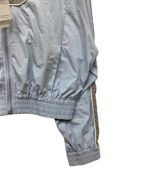 UNGRID（アングリッド）UNGRID (アングリッド) カラーブロッキングナイロンブルゾン ブルー×グレー サイズ:FREE 未使用品の古着・服飾アイテム