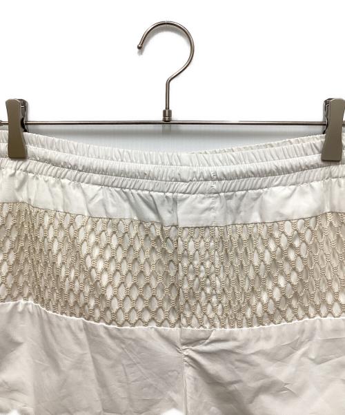 MSGM（エムエスジーエム）MSGM (エムエスジーエム) BERMUDA SHORTS/ベルムダショーツ ホワイト サイズ:46 未使用品の古着・服飾アイテム