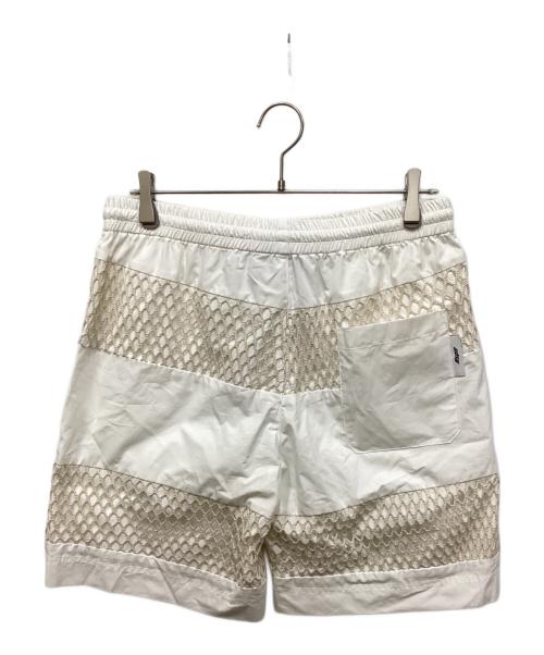 MSGM（エムエスジーエム）MSGM (エムエスジーエム) BERMUDA SHORTS/ベルムダショーツ ホワイト サイズ:46 未使用品の古着・服飾アイテム