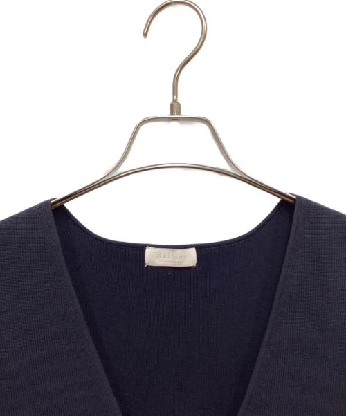 BALLSEY（ボールジィ）BALLSEY (ボールジィ) パールコンビ Vネックベスト ネイビー サイズ:Sの古着・服飾アイテム