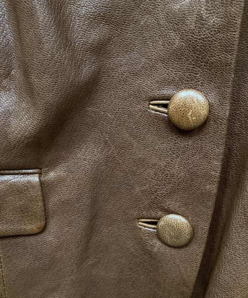 JOSEPH（ジョゼフ）JOSEPH (ジョゼフ) ゴートレザージャケット ブラウン サイズ:36の古着・服飾アイテム