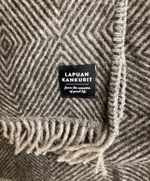 LAPUAN KANKURIT（ラプアンカンクリ）LAPUAN KANKURIT (ラプアンカンクリ) ストール グレー 未使用品の古着・服飾アイテム