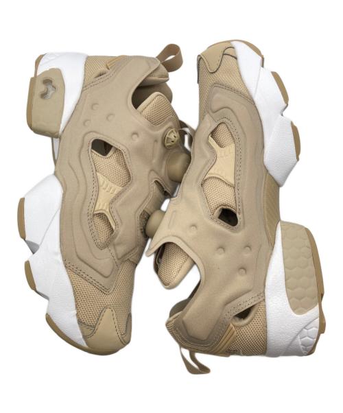 REEBOK（リーボック）REEBOK (リーボック) インスタポンプフューリー ベージュ サイズ:24.5cm 未使用品の古着・服飾アイテム