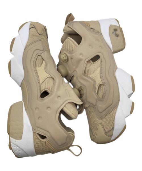 REEBOK（リーボック）REEBOK (リーボック) インスタポンプフューリー ベージュ サイズ:24.5cm 未使用品の古着・服飾アイテム