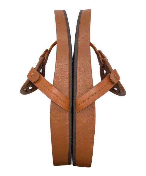 TORY BURCH（トリーバーチ）TORY BURCH (トリーバーチ) ミラークラウドサンダル ブラウン サイズ:7M 未使用品の古着・服飾アイテム