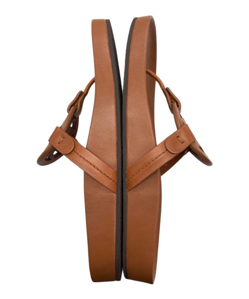 TORY BURCH（トリーバーチ）TORY BURCH (トリーバーチ) ミラークラウドサンダル ブラウン サイズ:7M 未使用品の古着・服飾アイテム