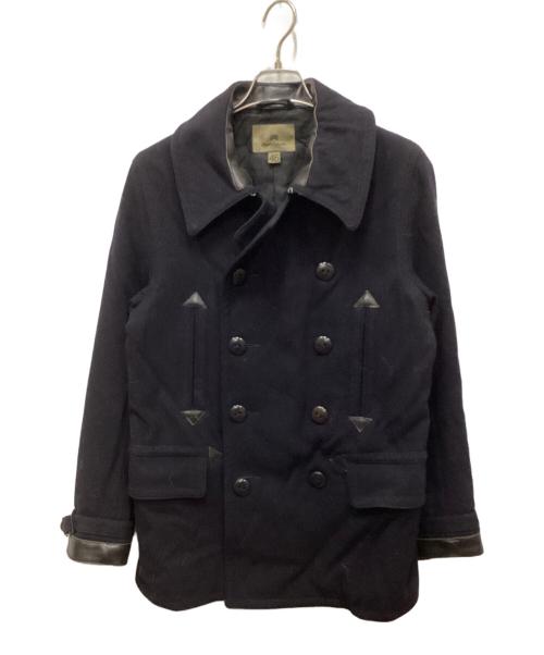 NIGEL CABOURN（ナイジェルケーボン）NIGEL CABOURN (ナイジェルケーボン) MILITARY PEA COAT/ミリタリーピーコート ネイビー サイズ:46の古着・服飾アイテム