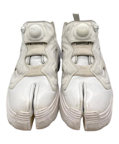 REEBOK（リーボック）REEBOK (リーボック) Maison Margiela (メゾンマルジェラ) Tabi×INSTAPUMPChunky/タビ インスタポンプフューリー オックスフォードスニーカー ホワイト サイズ:26.5の古着・服飾アイテム