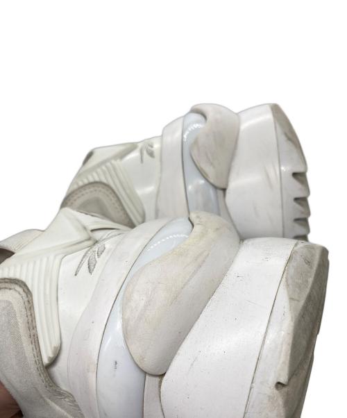 REEBOK（リーボック）REEBOK (リーボック) Maison Margiela (メゾンマルジェラ) Tabi×INSTAPUMPChunky/タビ インスタポンプフューリー オックスフォードスニーカー ホワイト サイズ:26.5の古着・服飾アイテム