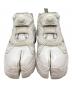 中古・古着 REEBOK (リーボック) Maison Margiela (メゾンマルジェラ) Tabi×INSTAPUMPChunky/タビ インスタポンプフューリー オックスフォードスニーカー ホワイト サイズ:26.5：16000円