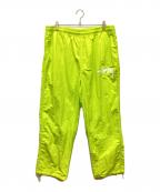 NIKE×stussyナイキ×ステューシー）の古着「Beach Pants Bright Cactus/ビーチパンツブライトカクタス」｜イエロー