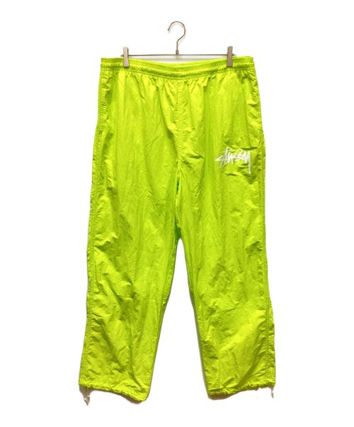 NIKE（ナイキ）NIKE (ナイキ) stussy (ステューシー) Beach Pants Bright Cactus/ビーチパンツブライトカクタス イエロー サイズ:2XL 未使用品の古着・服飾アイテム