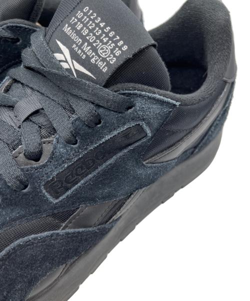 Maison Margiela（メゾンマルジェラ）Maison Margiela (メゾンマルジェラ) REEBOK (リーボック) クラシックレザータビ ブラック サイズ:27.5㎝の古着・服飾アイテム