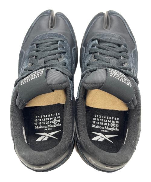 Maison Margiela（メゾンマルジェラ）Maison Margiela (メゾンマルジェラ) REEBOK (リーボック) クラシックレザータビ ブラック サイズ:27.5㎝の古着・服飾アイテム