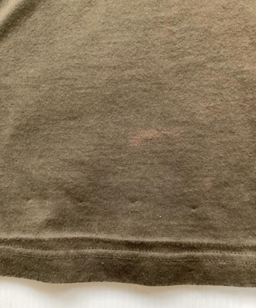 NEMETH（ネメス）NEMETH (ネメス) ステッチ×ローププリントTシャツ ブラウン サイズ:-の古着・服飾アイテム