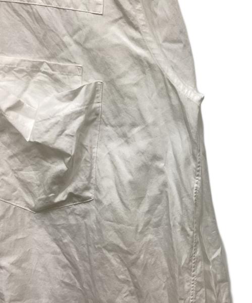 digawel（ディガウェル）digawel (ディガウェル) PORTER (ポーター) PORTER POCKET SHIRT ホワイト サイズ:3の古着・服飾アイテム