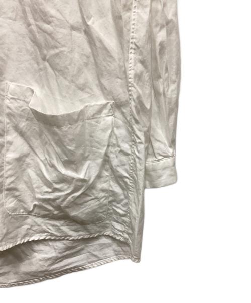 digawel（ディガウェル）digawel (ディガウェル) PORTER (ポーター) PORTER POCKET SHIRT ホワイト サイズ:3の古着・服飾アイテム