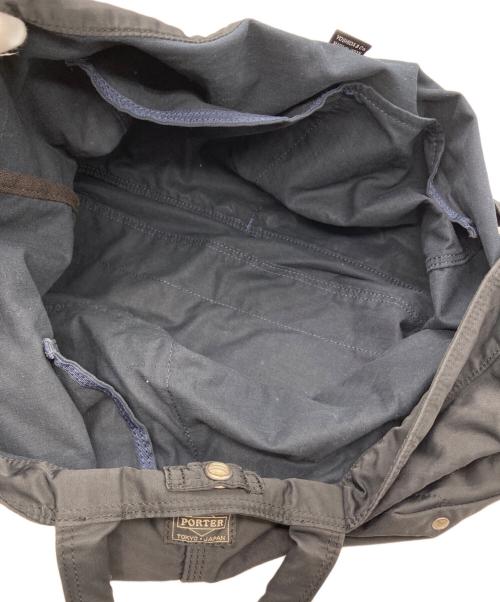 PORTER（ポーター）PORTER (ポーター) 2WAY TOTE BAG(L)/ツーウェイトートバッグ ブラックの古着・服飾アイテム