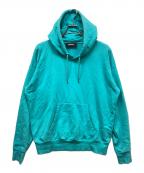 DIESELディーゼル）の古着「COPYRIGHTステッチフーディー」｜スカイブルー