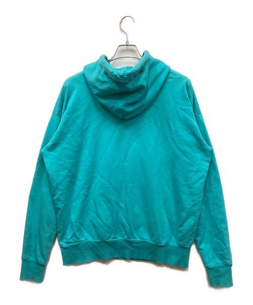DIESEL（ディーゼル）DIESEL (ディーゼル) COPYRIGHTステッチフーディー スカイブルー サイズ:Mの古着・服飾アイテム
