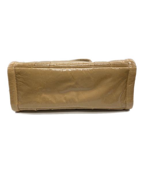 MARC JACOBS（マークジェイコブス）MARC JACOBS (マークジェイコブス) ザ シャイニー クリンクル トート バッグ ベージュの古着・服飾アイテム