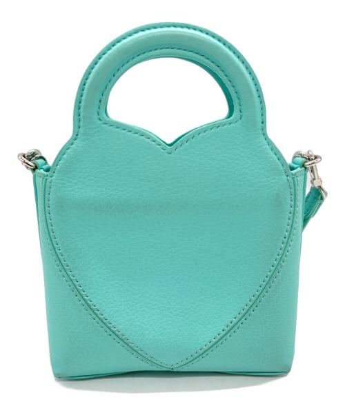 TIFFANY & Co.（ティファニー アンド コー）TIFFANY & Co. (ティファニー) リターン トゥ ティファニー マイクロチャーム トートバッグ スカイブルーの古着・服飾アイテム