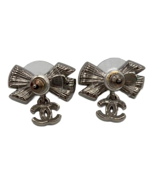 CHANEL（シャネル）CHANEL (シャネル) ココマーク×リボンピアスの古着・服飾アイテム