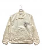 WEIRDO×STANLEY MOUSEウィアード×スタンリー・マウス）の古着「スイングトップ/スタンリーマウスアートジャケット」｜ホワイト