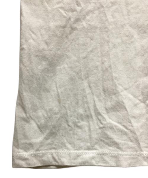 maison kitsune（メゾンキツネ）maison kitsune (メゾンキツネ) FOX HEAD PATCH TEE/フォックスヘッドパッチティー ホワイト サイズ:Lの古着・服飾アイテム