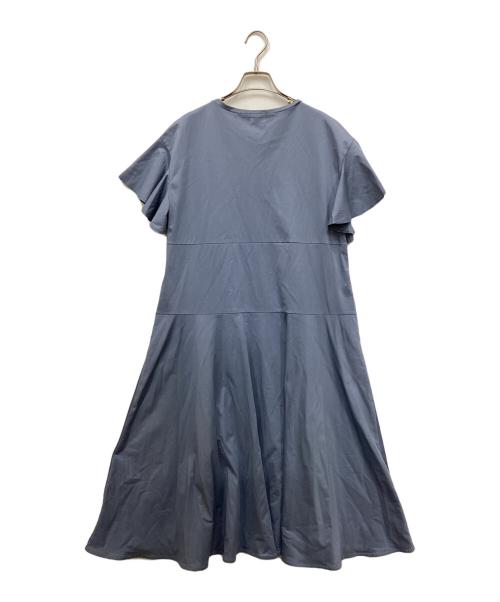 YORI（ヨリ）YORI (ヨリ) 半袖ワンピース/ハンソデワンピース ブルー サイズ:FREEの古着・服飾アイテム