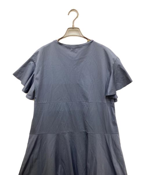 YORI（ヨリ）YORI (ヨリ) 半袖ワンピース/ハンソデワンピース ブルー サイズ:FREEの古着・服飾アイテム
