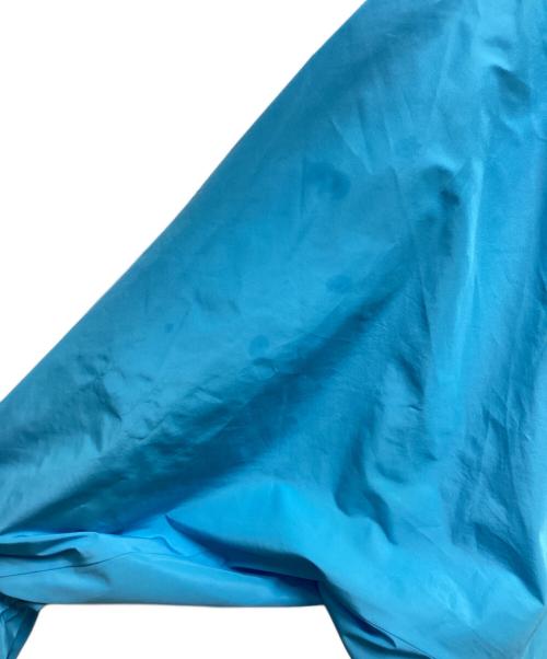 patou（パトゥ）patou (パトゥ) ポリエステルフリルワンピース ブルー サイズ:34の古着・服飾アイテム