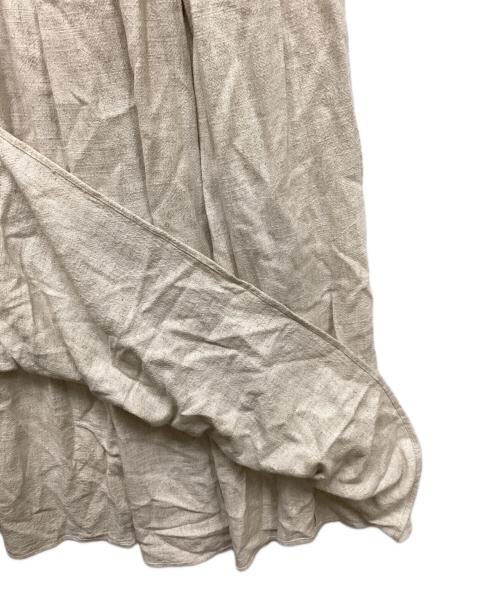 ETRE TOKYO（エトレトウキョウ）ETRE TOKYO (エトレトウキョウ) リネンボリュームマキシドレス アイボリー サイズ:FREEの古着・服飾アイテム