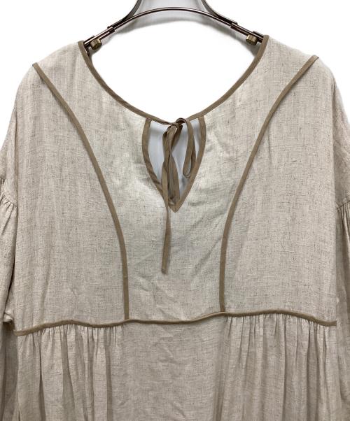 ETRE TOKYO（エトレトウキョウ）ETRE TOKYO (エトレトウキョウ) リネンボリュームマキシドレス アイボリー サイズ:FREEの古着・服飾アイテム