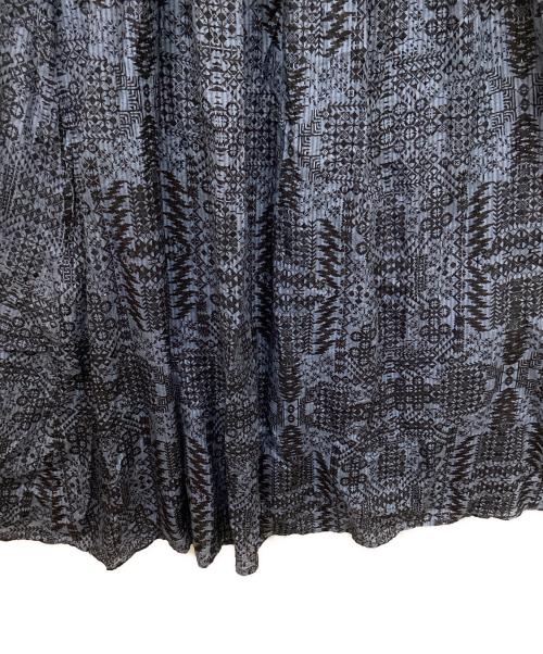 Marble SUD（マーブルシュッド）Marble SUD (マーブルシュッド) 半袖刺繍ワンピース/ハンソデシシュウワンピース ブルー サイズ:FREEの古着・服飾アイテム