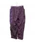 GRAMICCI (グラミチ) and wander (アンドワンダー) PATCHWORK WIND PANT/パッチワークワイドパンツ パープル サイズ:M 未使用品：12000円