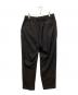 and wander (アンドワンダー) serge tapered pants/サージテーパードパンツ ブラック サイズ:4：7000円