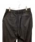 中古・古着 and wander (アンドワンダー) serge tapered pants/サージテーパードパンツ ブラック サイズ:4：7000円