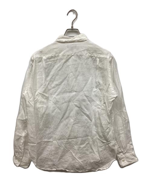 MARGARET HOWELL（マーガレットハウエル）MARGARET HOWELL (マーガレットハウエル) リネンシャツ ホワイト サイズ:Mの古着・服飾アイテム