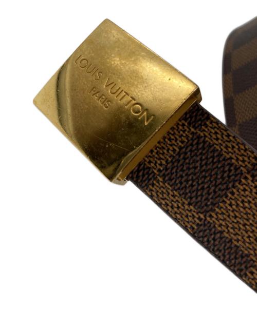 LOUIS VUITTON（ルイ ヴィトン）LOUIS VUITTON (ルイ ヴィトン) レザーベルト ブラウンの古着・服飾アイテム