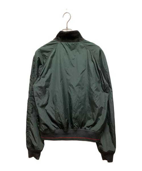 GUCCI（グッチ）GUCCI (グッチ) リバーシブルスイングトップ グレー サイズ:46の古着・服飾アイテム