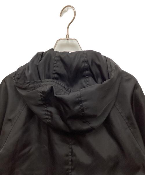 PRADA（プラダ）PRADA (プラダ) フーデッドコート ブラック サイズ:Sの古着・服飾アイテム