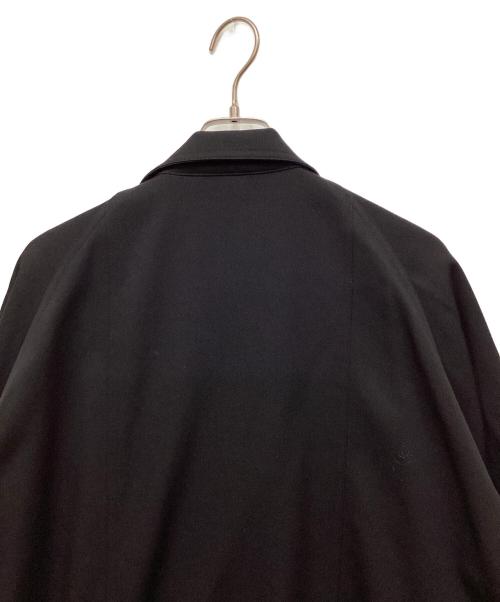 CABAN（キャバン）CABAN (キャバン) ウールギャバジン スタンドカラーコート ブラック サイズ:Mの古着・服飾アイテム