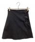 MAISON KITSUNE（メゾンキツネ）の古着「ラップスカート」｜ブラック